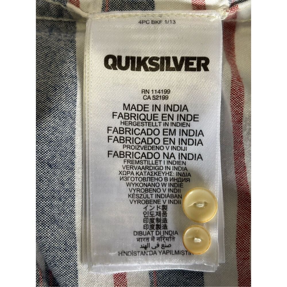 ❤️Quicksilver Men’s Short Sleeve Shirt - Picture 5 of 5